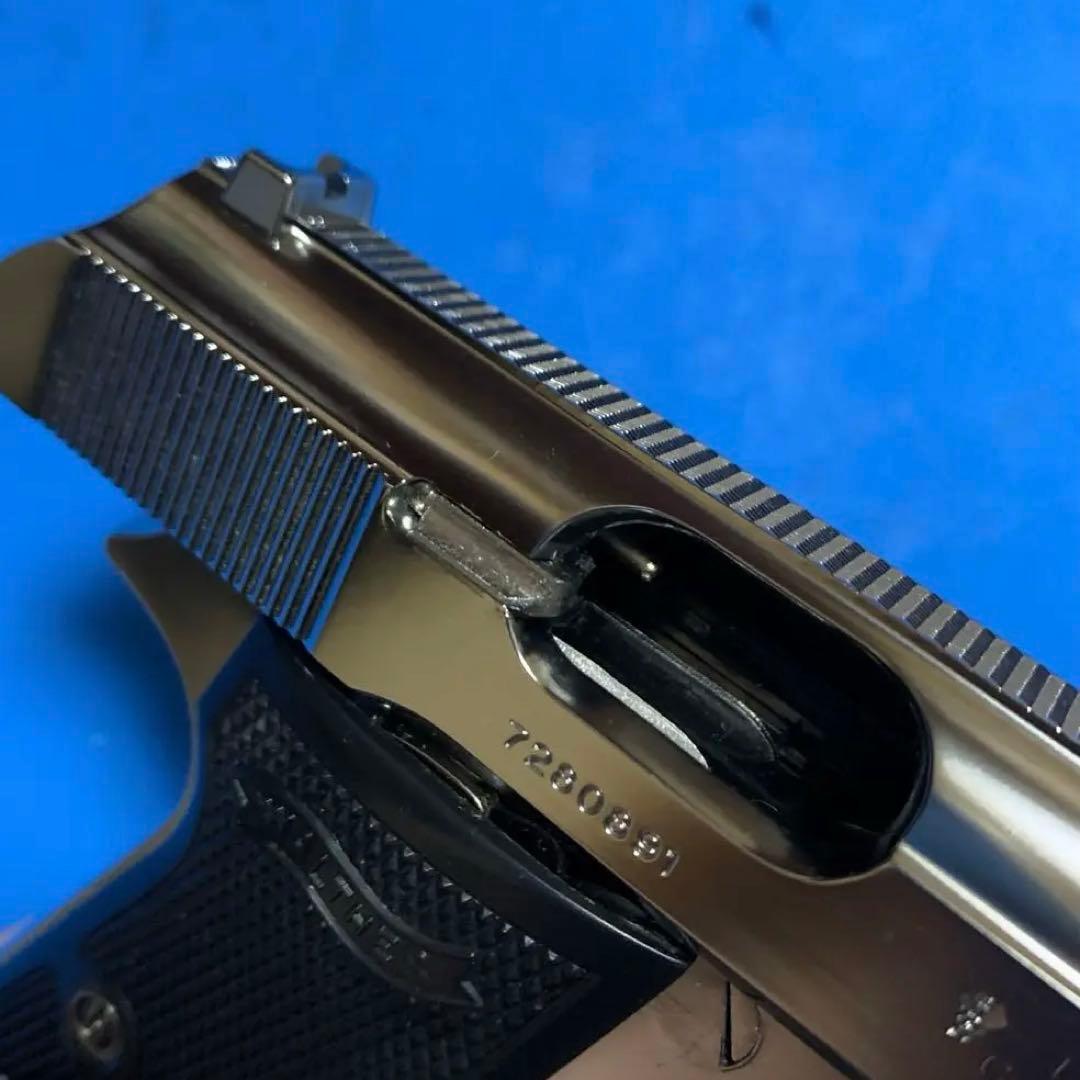 ⭕️★マルシン ワルサーPPK/S シルバー ABS樹脂製 未発火モデルガン