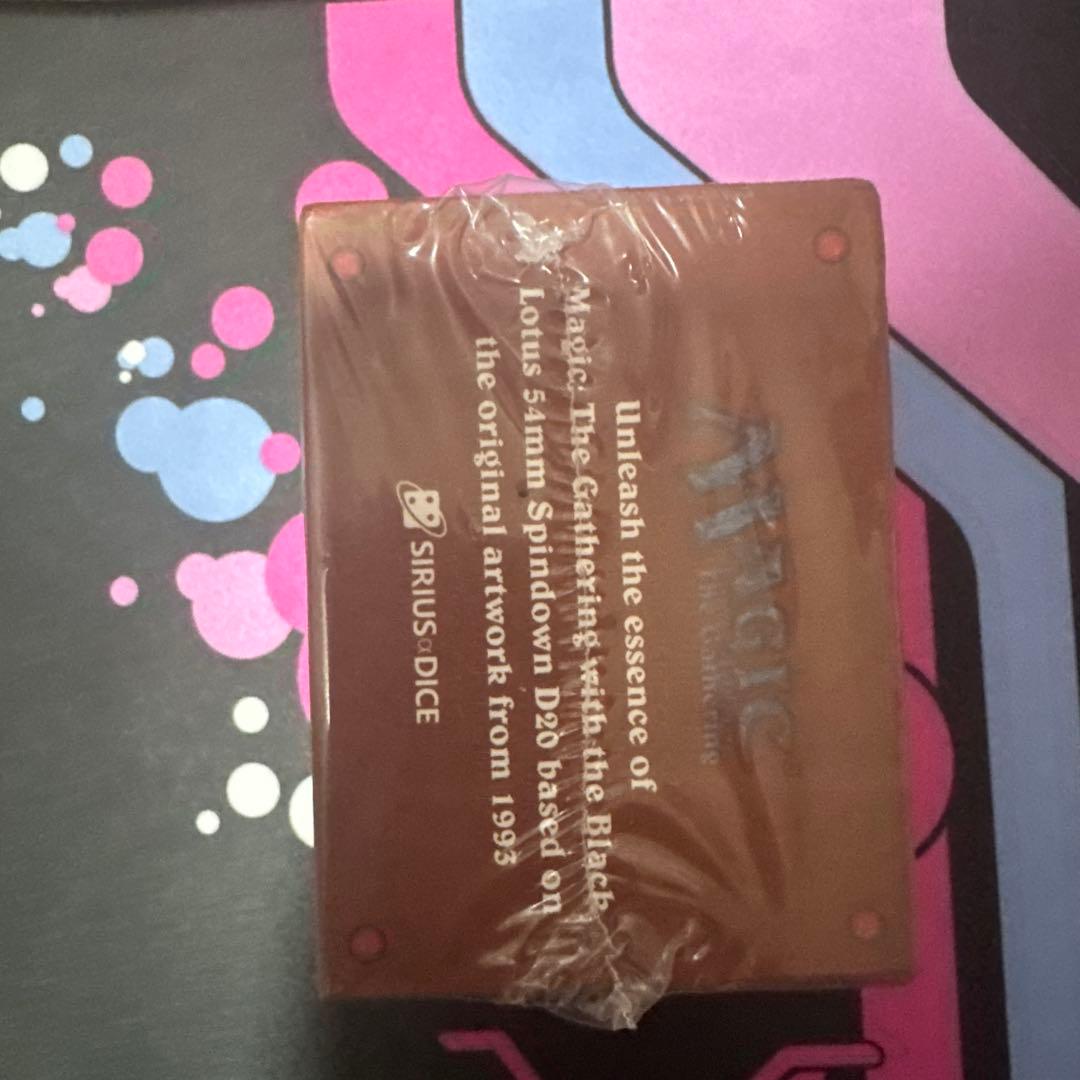 【超珍品】MTG ダイス Black Lotus D20