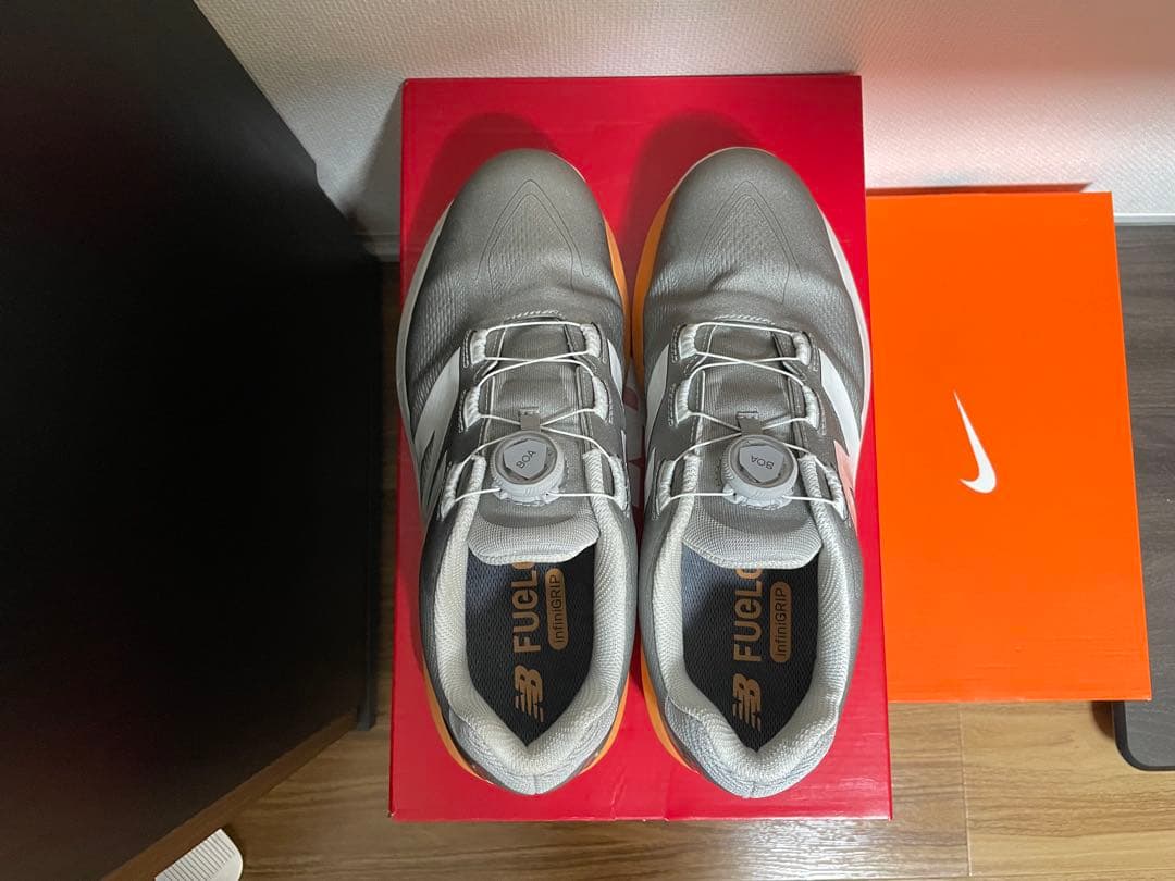 【美品】New Balance ゴルフシューズ 27.5cm BOA