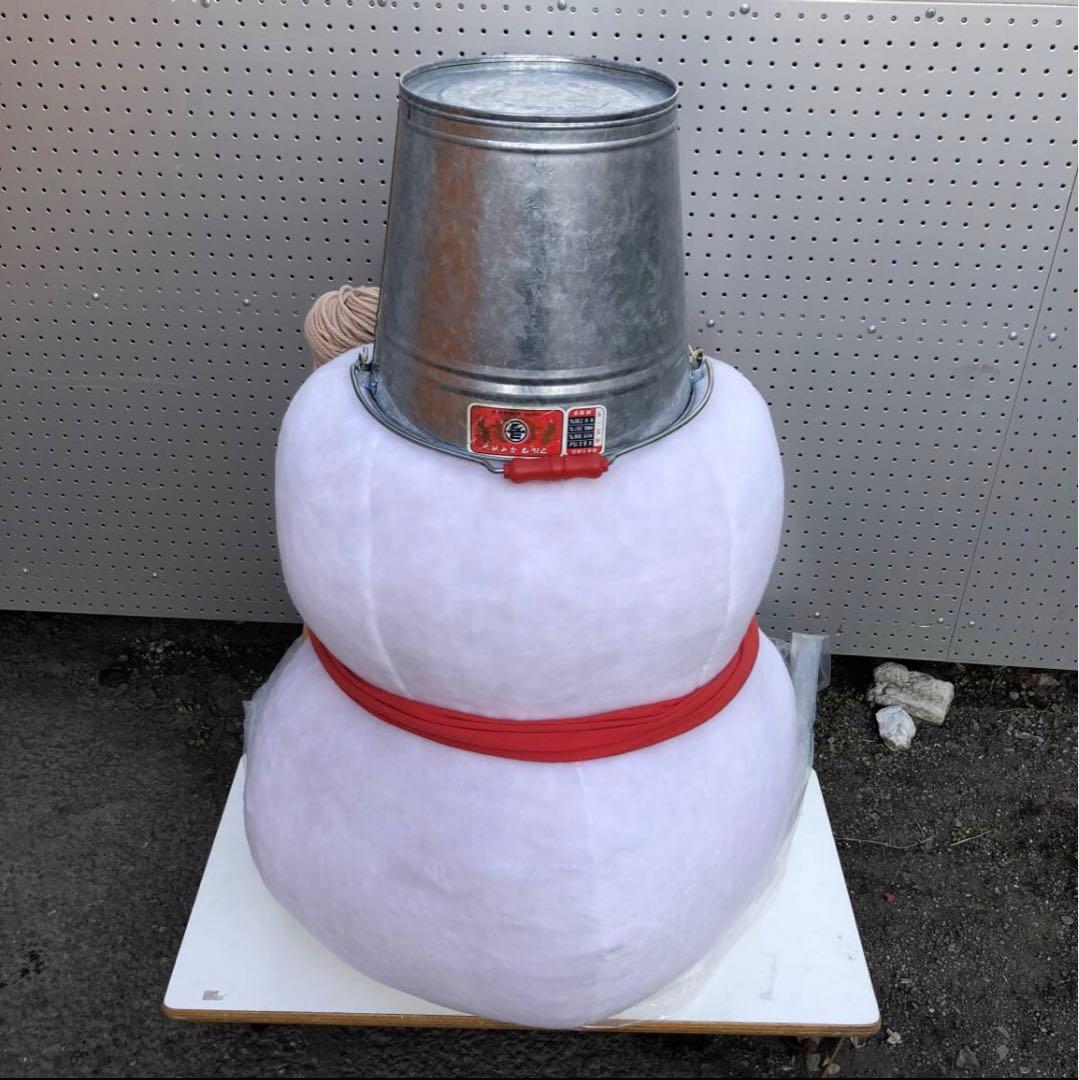 シナダ ぬいぐるみ 雪だるま 超特大サイズ 当時物