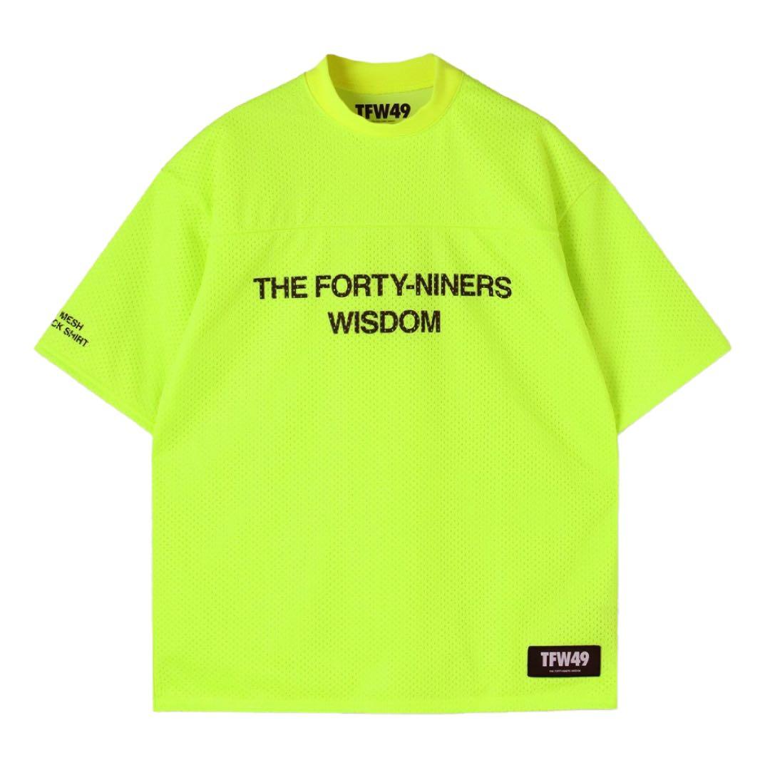 TFW49 モックネック RELAX MESH MOCKNECK