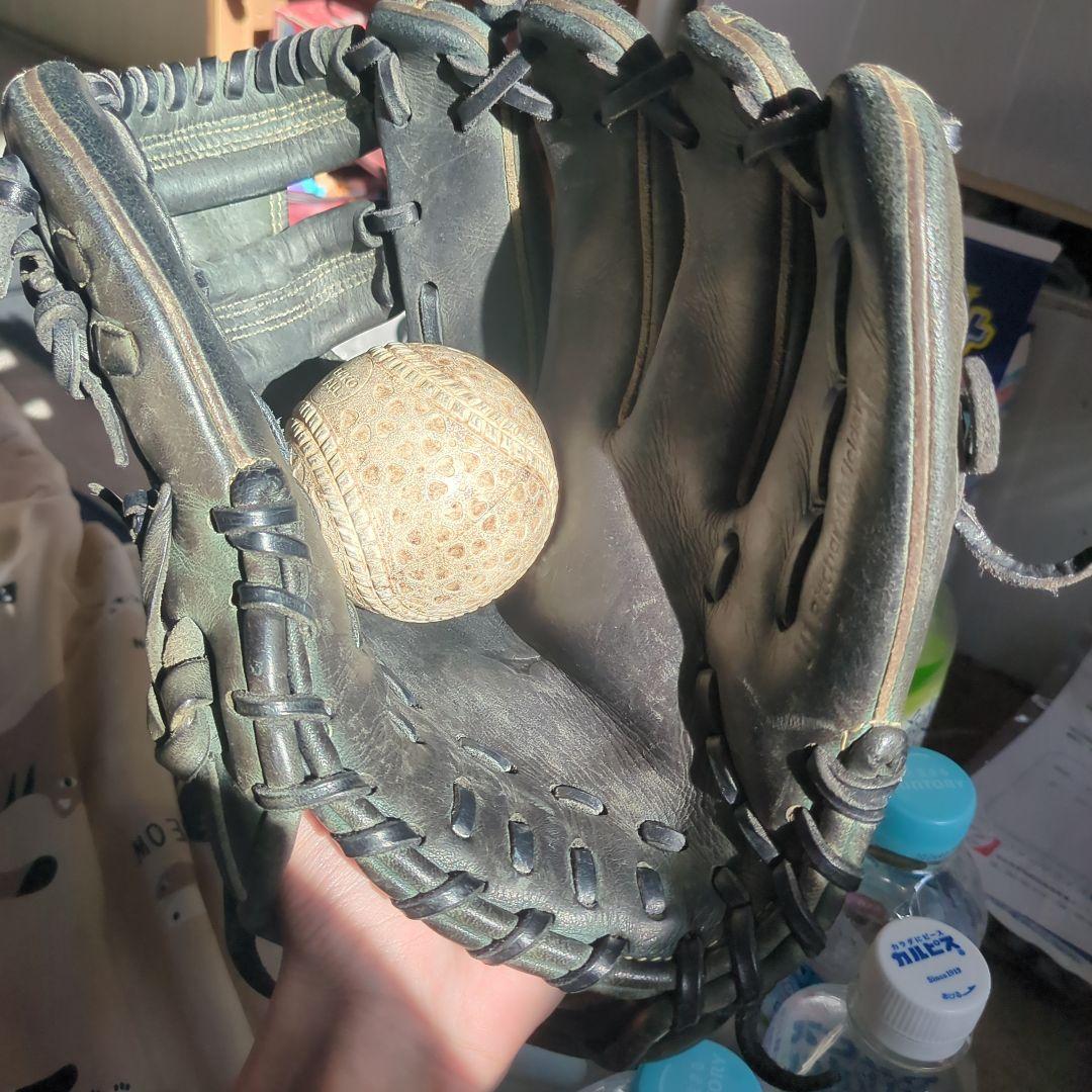 Mizuno 軟式グローブ ダークグリーン