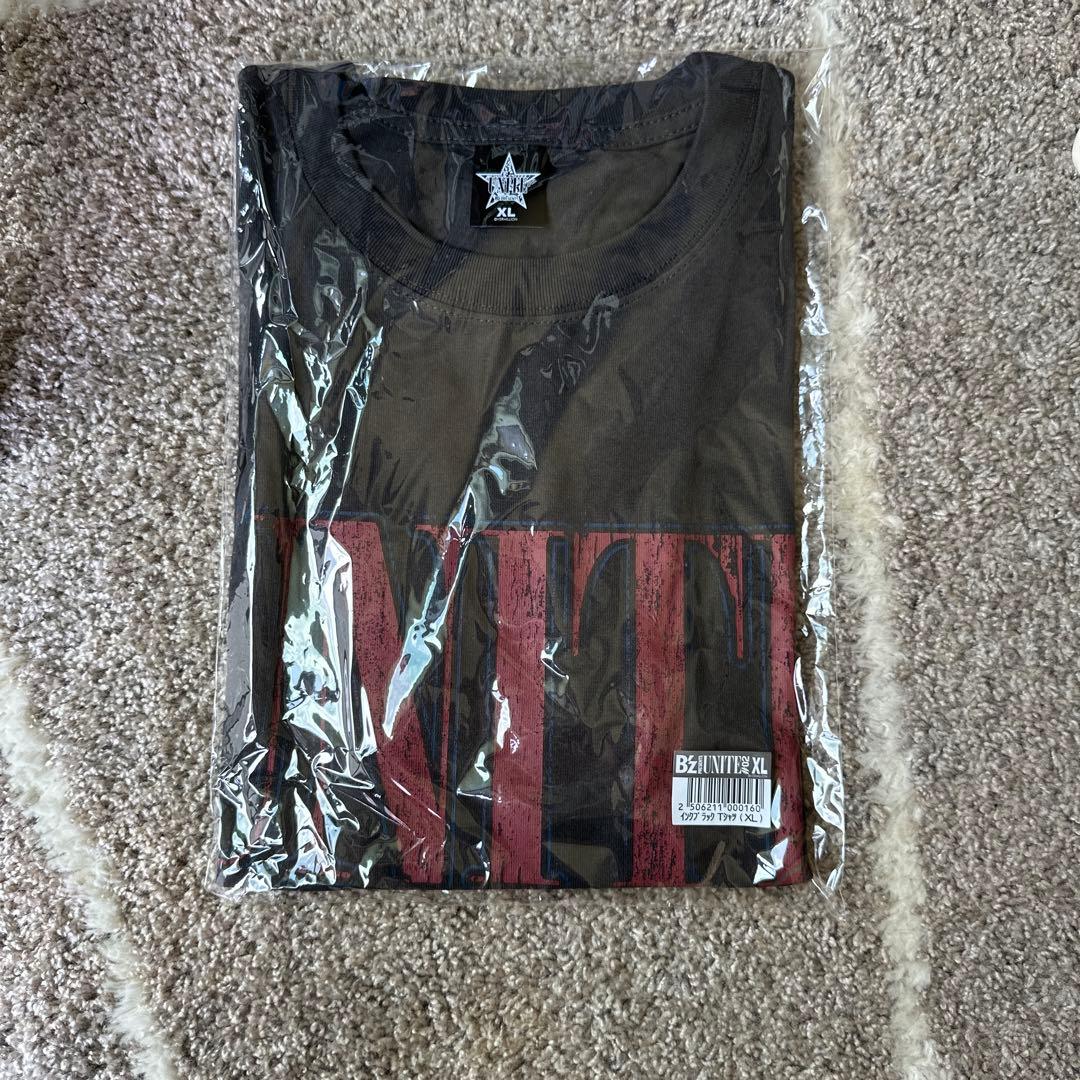 B'z UNITE #02 インクブラックTシャツ（XL）　未使用