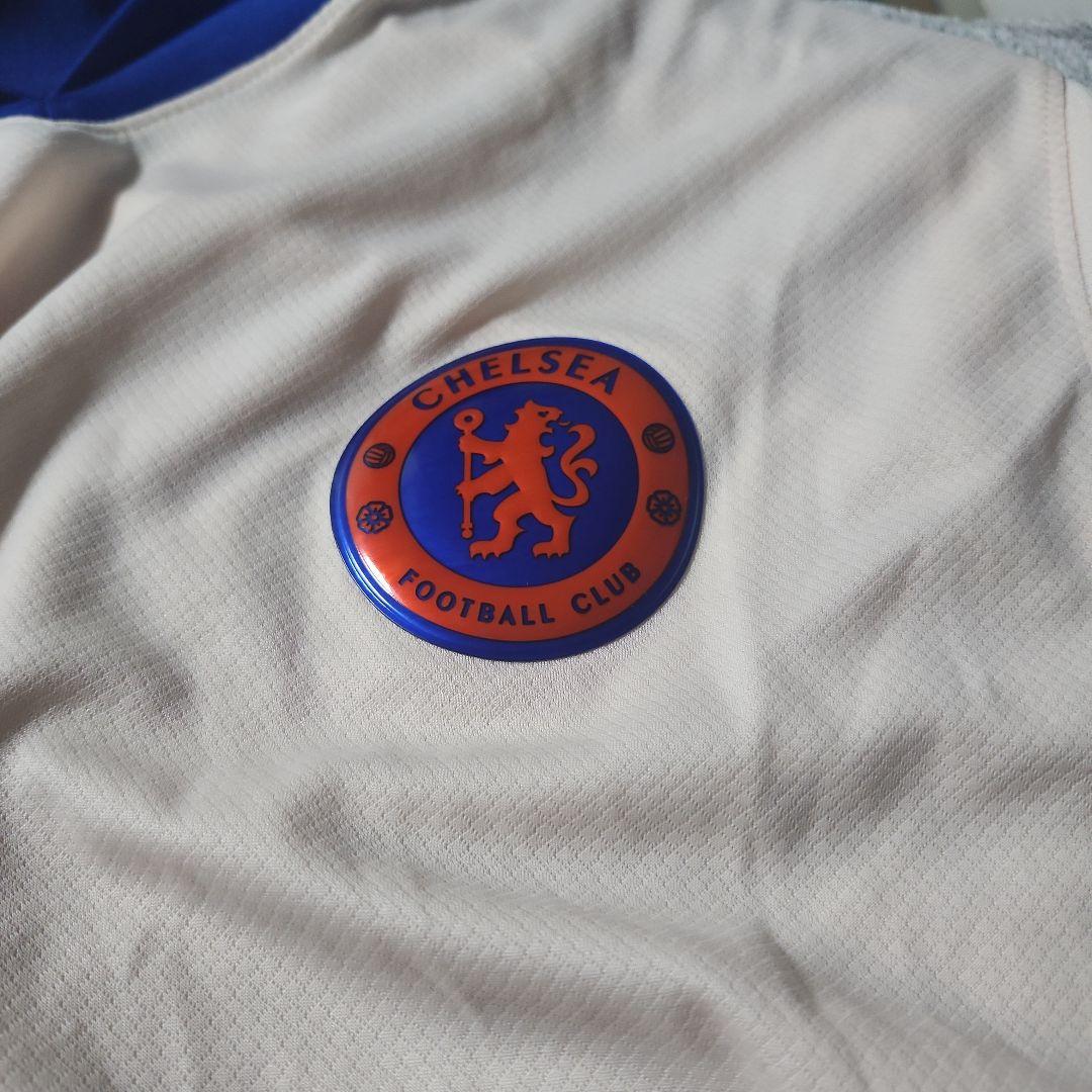 Chelsea FC サッカーシャツ ホワイト/ブルー