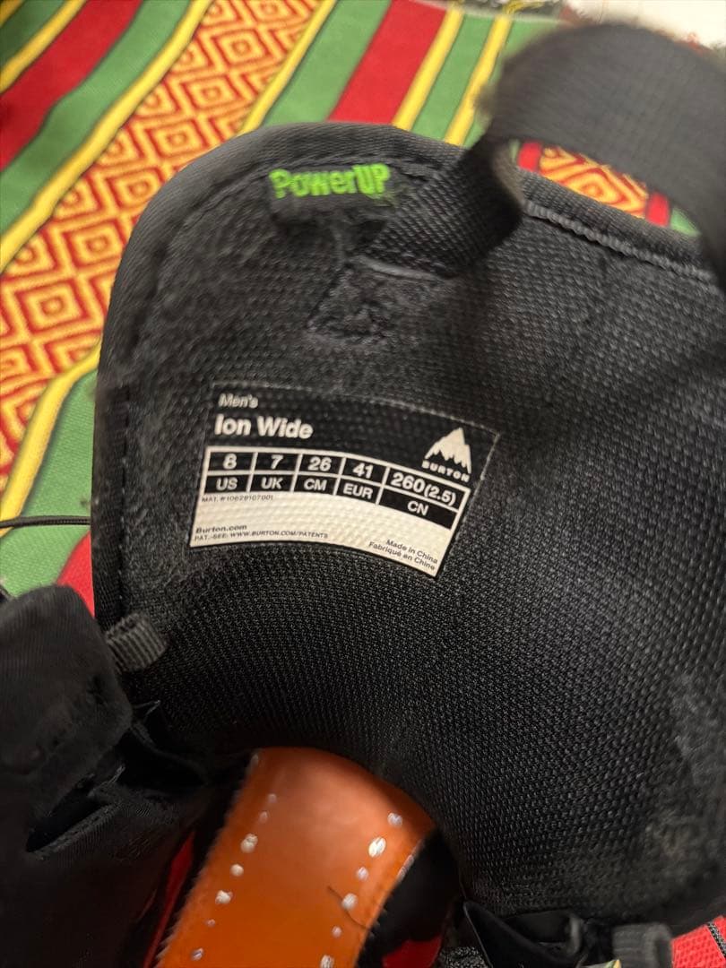 Burton ion wide 26センチ 24-25