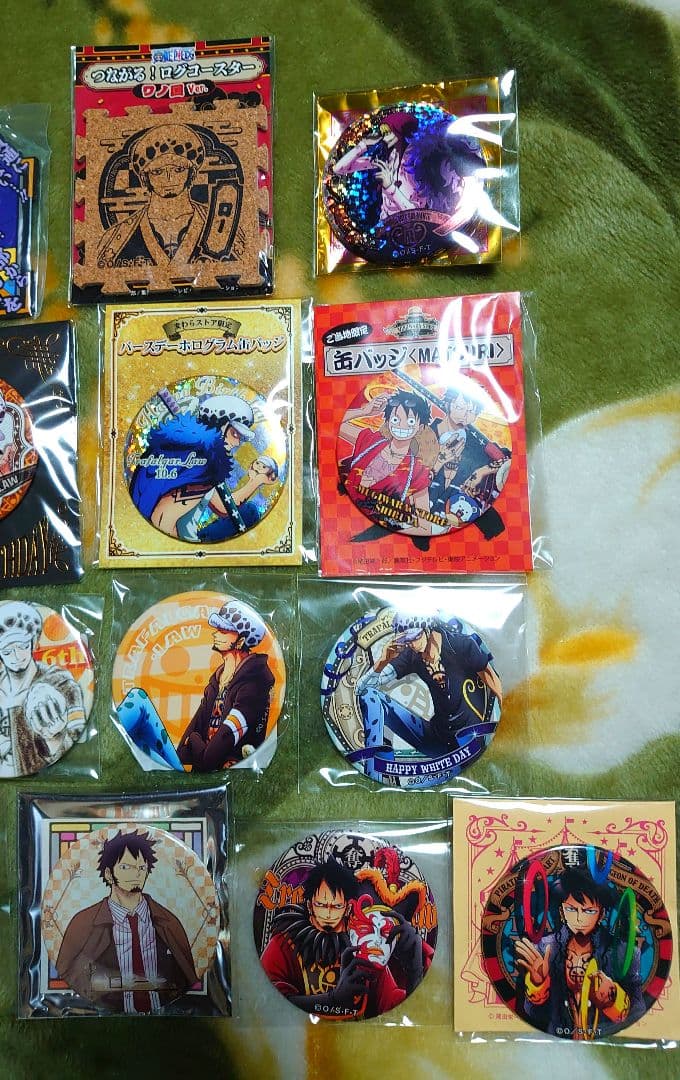 ワンピース　トラファルガー・ロー 缶バッジ まとめ売り