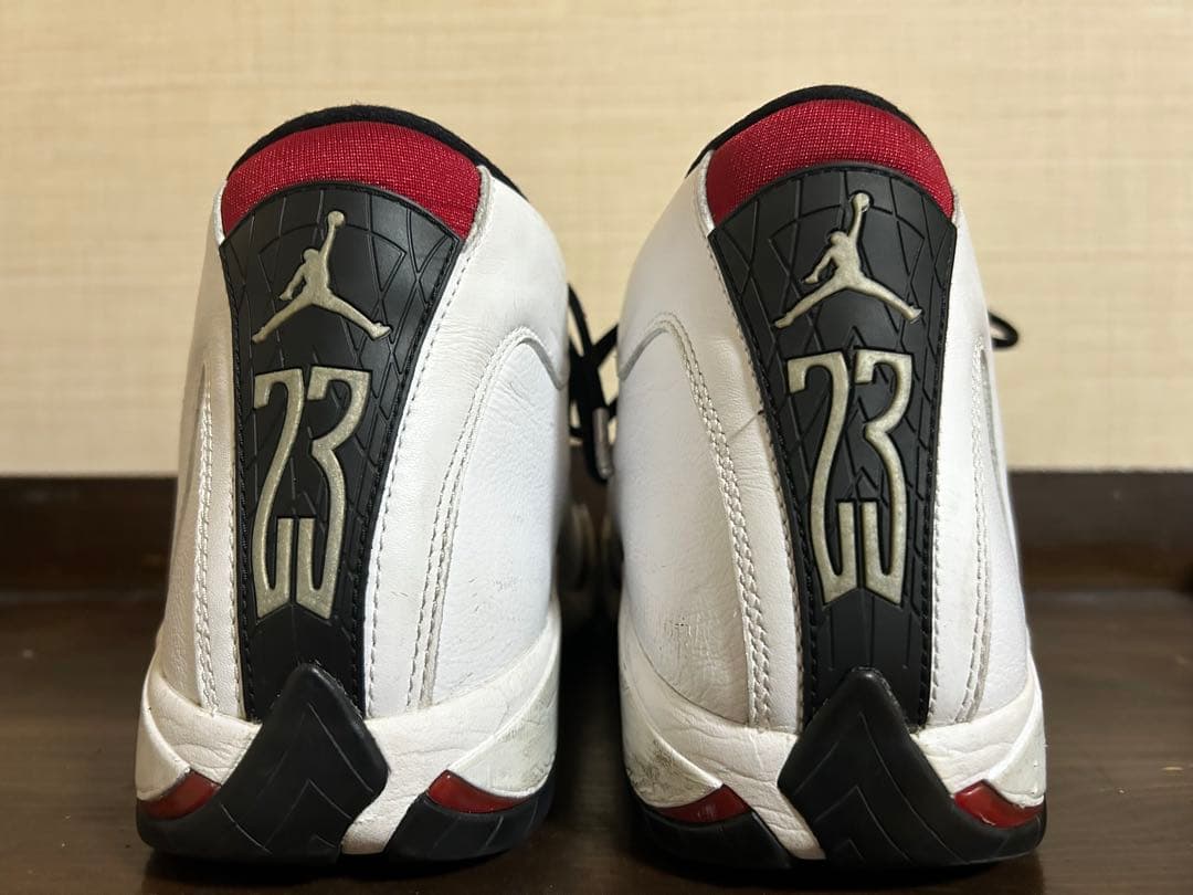 Air Jordan 14 ホワイト/ブラック/レッド