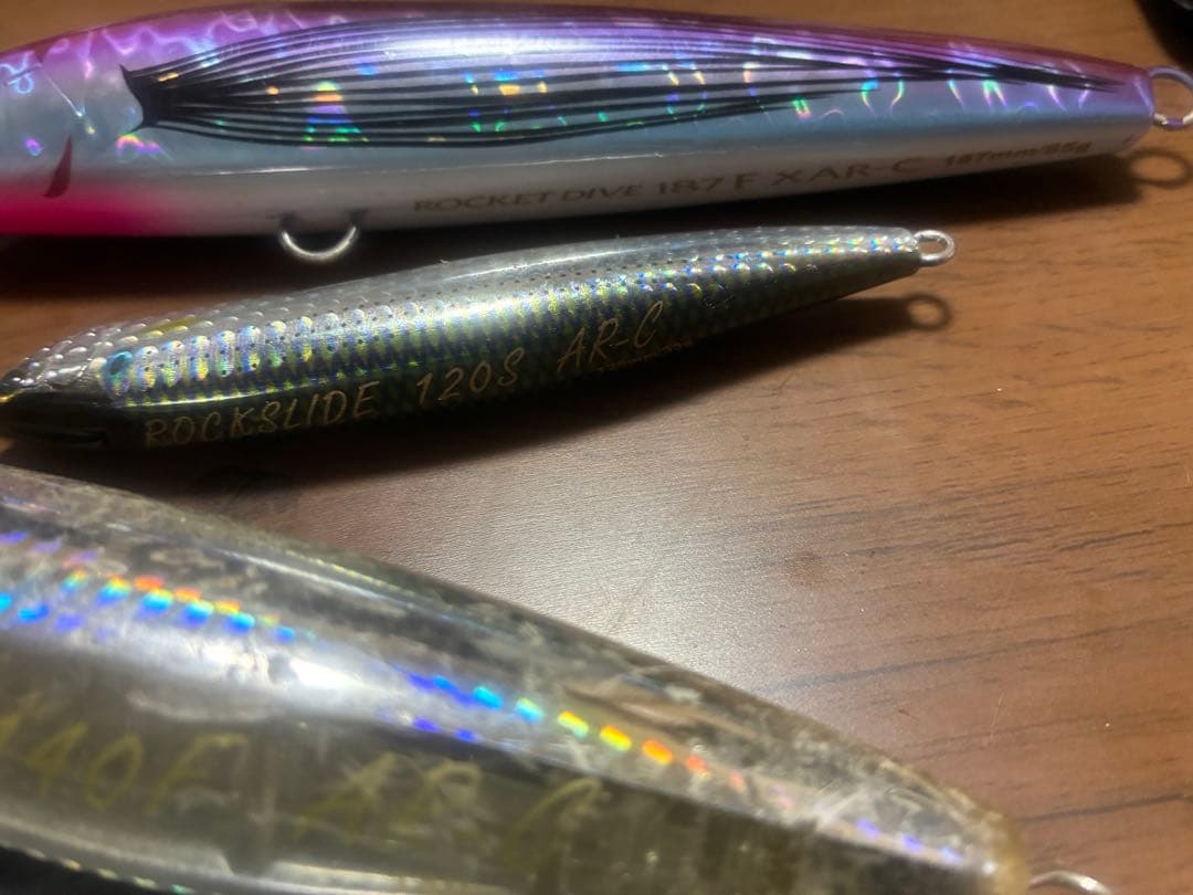 トップウォーター用ハードルアーセット　5点プラグ