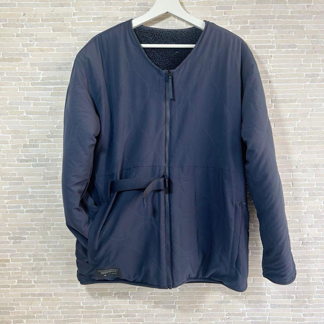 【adidas美品】ADICROSS リバーシブル ボア フェアウェイジャケット