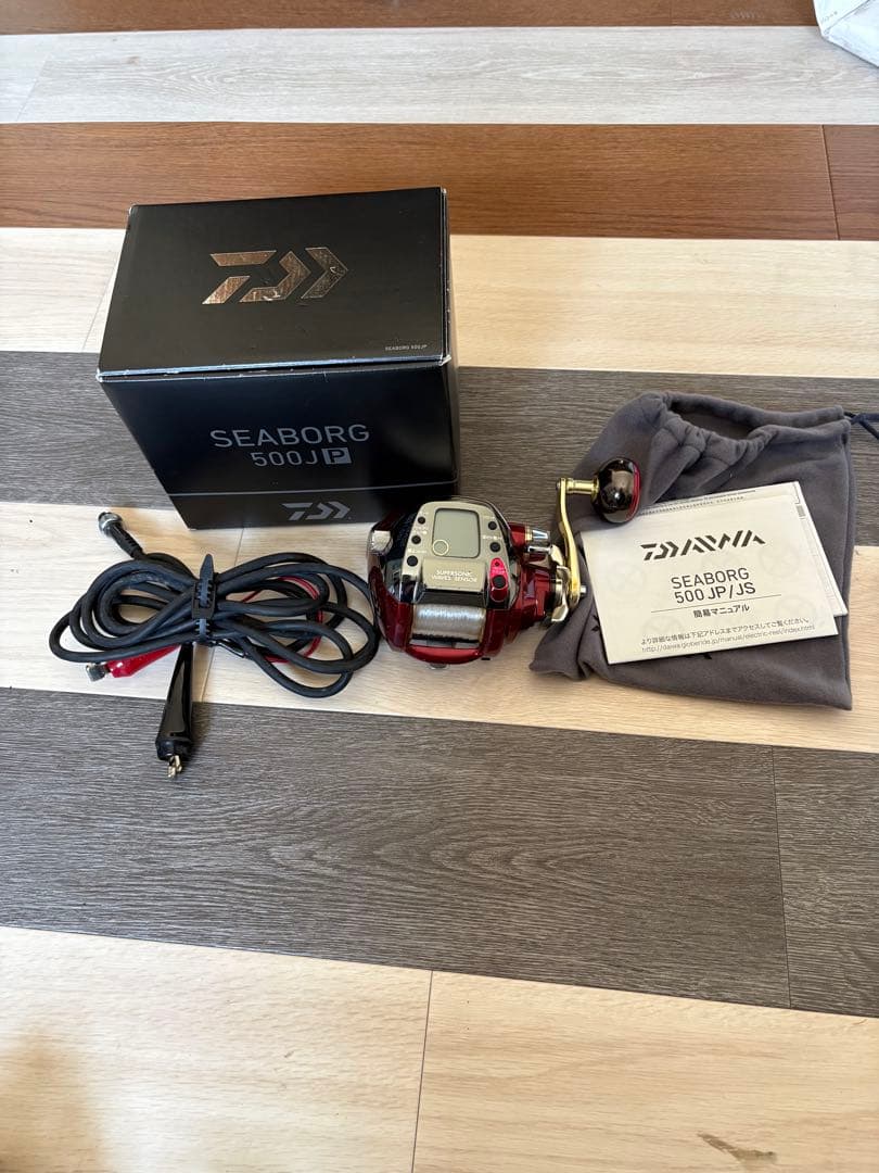 ソ*メ様 DAIWA SEABORG 500AT電動リール