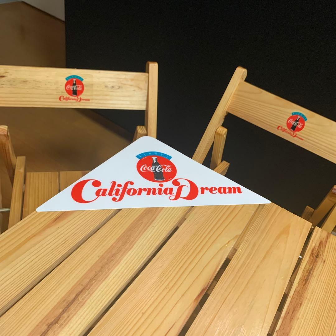 コカコーラ:バーベキューセット&(木製折りたたみテーブルと椅子４脚)