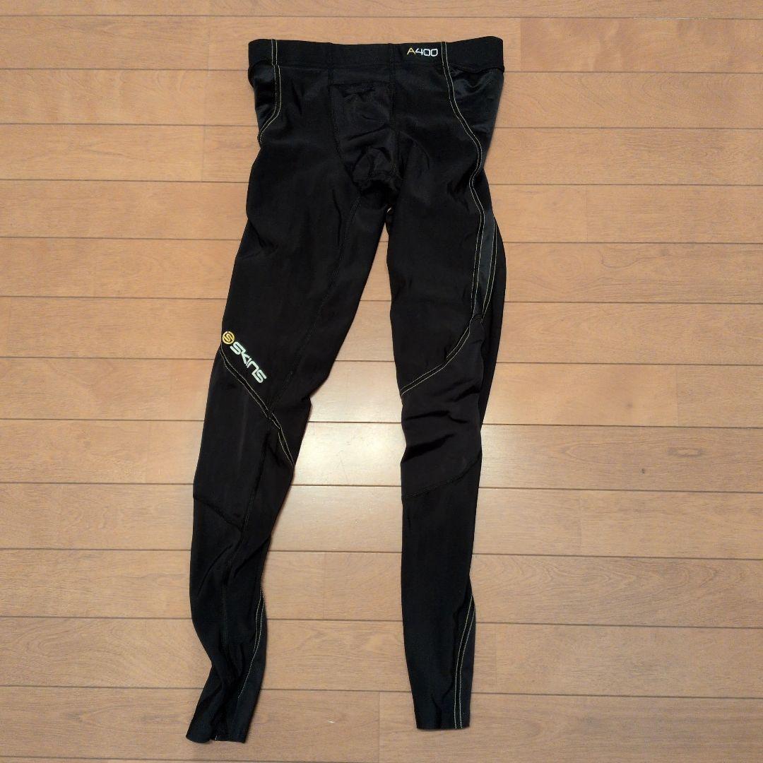 ◎SKINS 美品！ A400&ブラック/イエロー 2本セット！　size-M