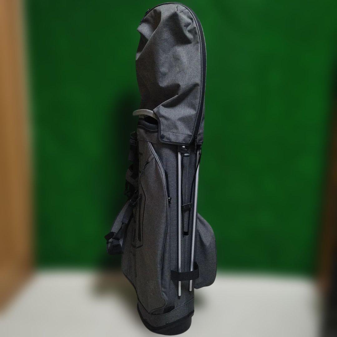 美品　TIGORA スタンド式 グレー キャディバッグint