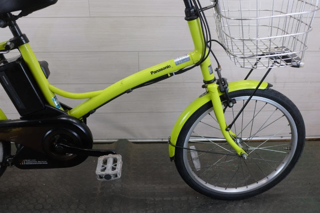 電動自転車 パナソニック　20インチ　3段　6.6Ah(5点灯）