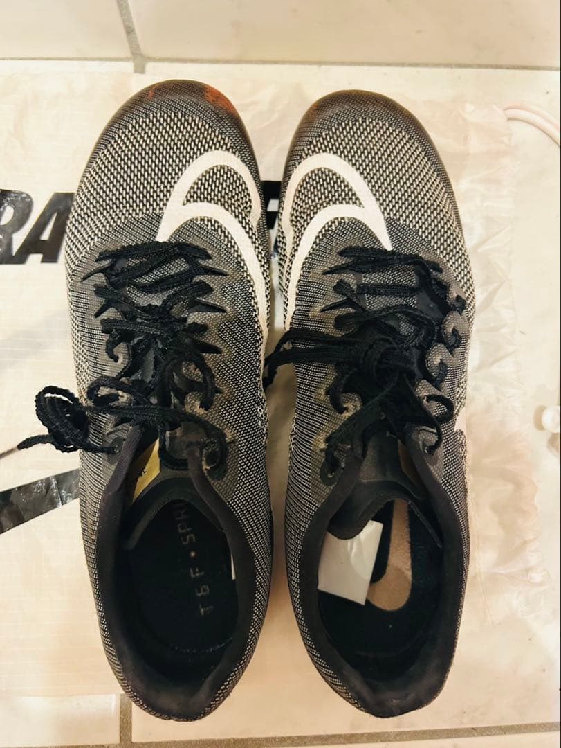 Nike スパイクシューズ ブラック/ホワイト