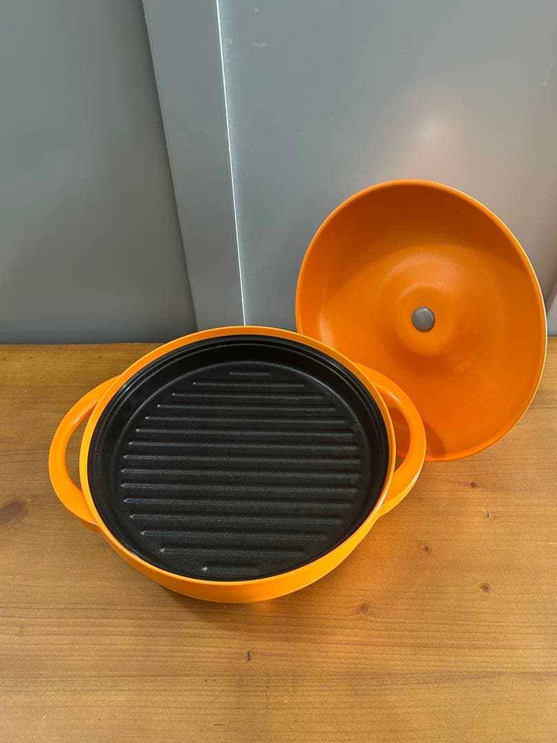 電子レンジ専用調理器具 レンジメートPREMIUM　オレンジ