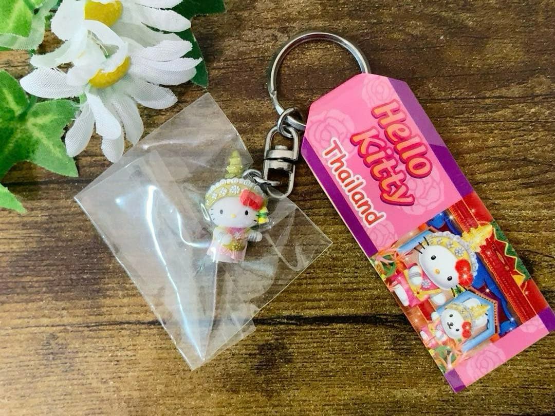 激レア！ご当地キティ　海外　タイ　根付　キーホルダー　入手困難品