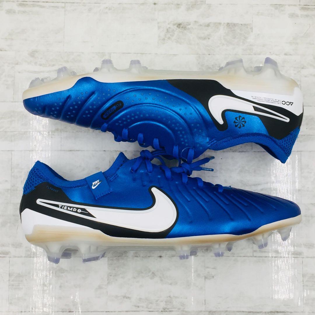 【新品未使用】NIKEティエンポ レジェンド10 エリートFG 青 28.5cm
