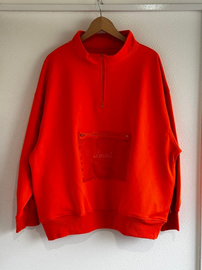 メンズウェア Local GOLF OG Logo Mesh Pocket ZIP SWEAT