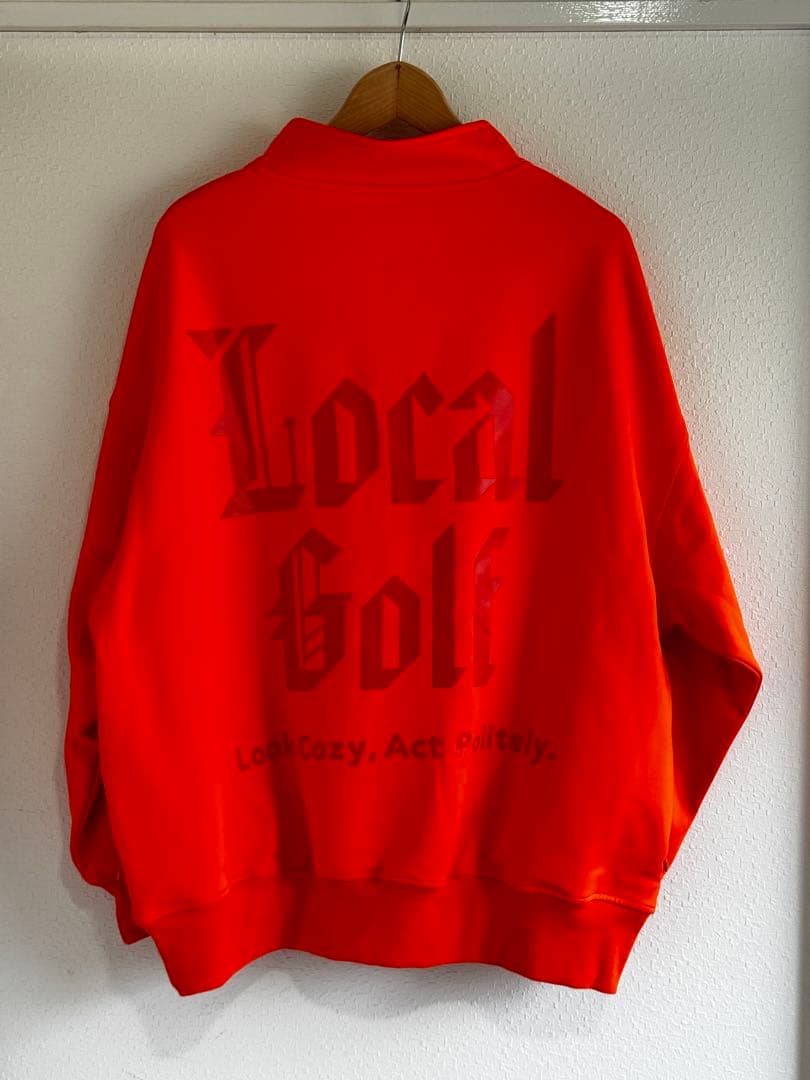 メンズウェア Local GOLF OG Logo Mesh Pocket ZIP SWEAT