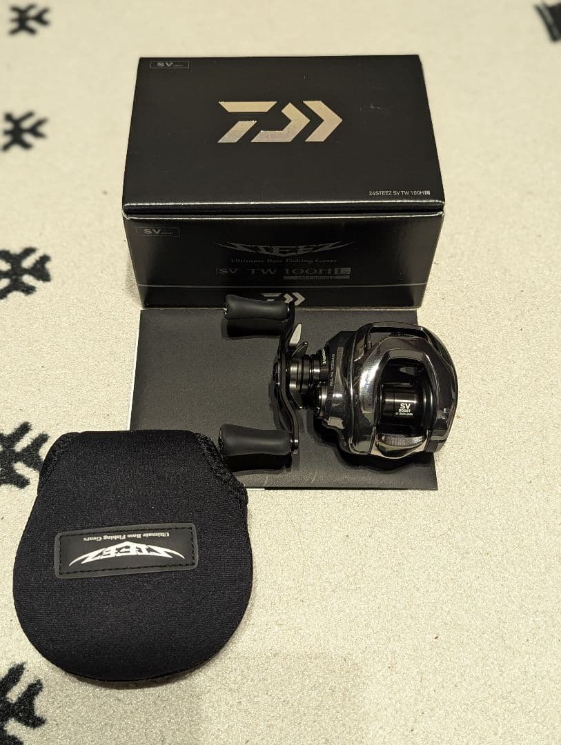 美品　DAIWA 24STEEZ SV TW ゴールドワークスベアリング