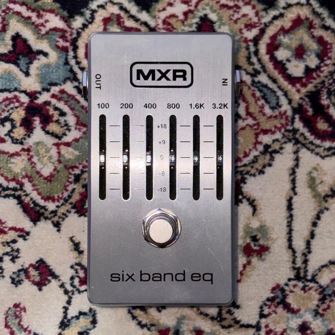 【美品】MXR six band eq
