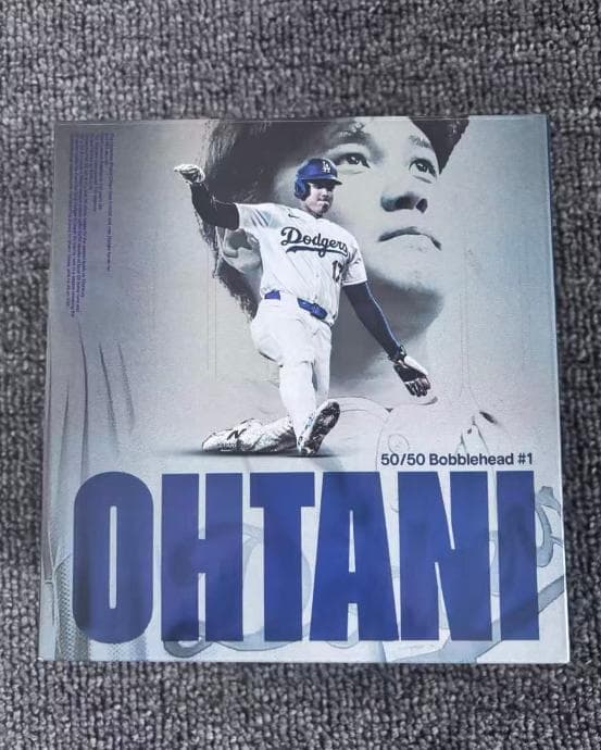 大谷翔平 50/50クラブ ボブルヘッド