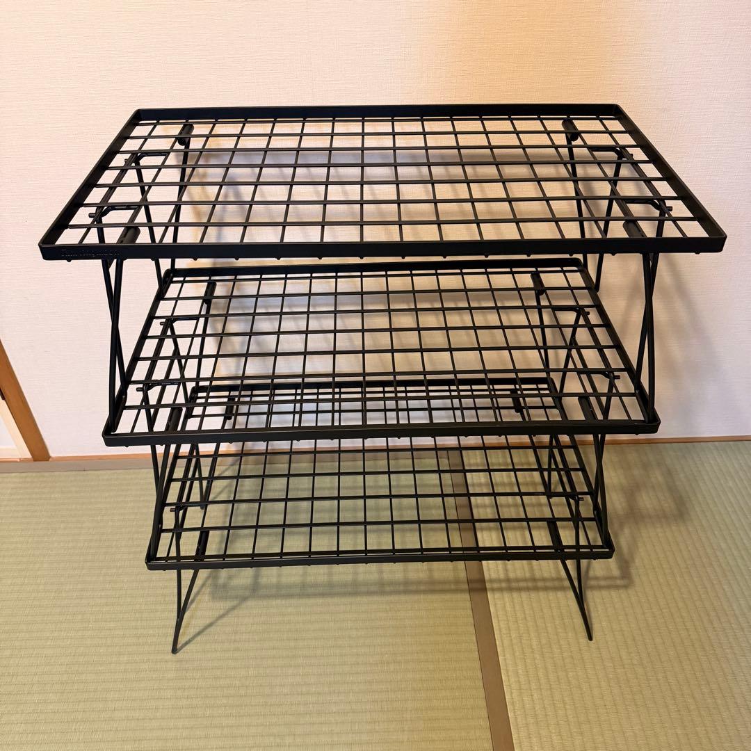 キャンピングムーン　フィールドラック　3脚セット　収納バッグ付き