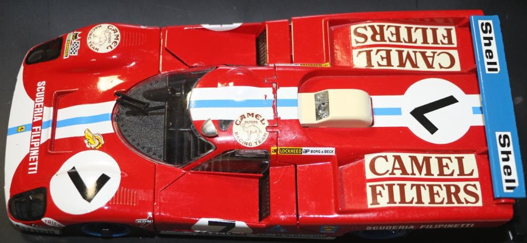 超貴重マカダム製１／２０　フェラーリ５１２Ｍ　１９７１ル・マン　中古品
