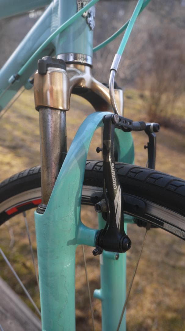 【整備済】クロスバイク　Bianchi　PASSO　43cm　通学通勤に　(2)