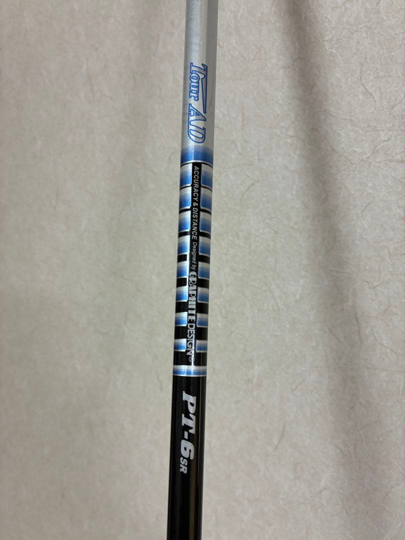 【癖なし】Tour AD PT6 SR 1W用シャフト PINGスリーブ