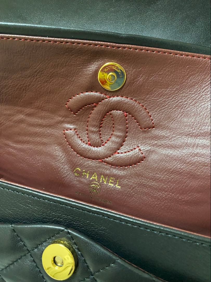 CHANEL ノベルティ マトラッセ 金具ゴールド