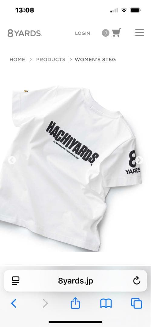 8YARDS Tシャツ