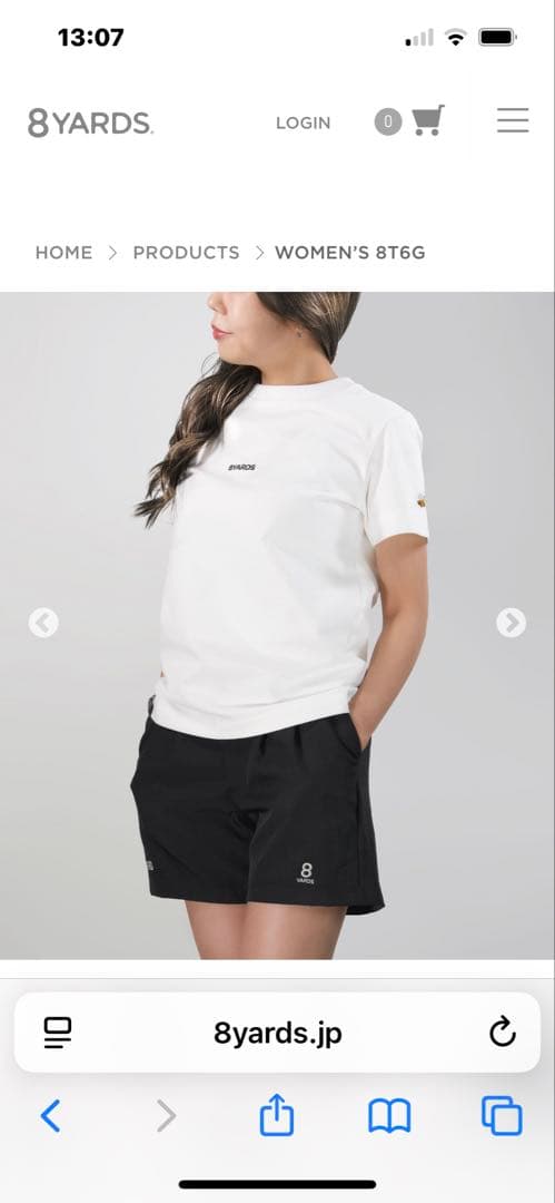 8YARDS Tシャツ