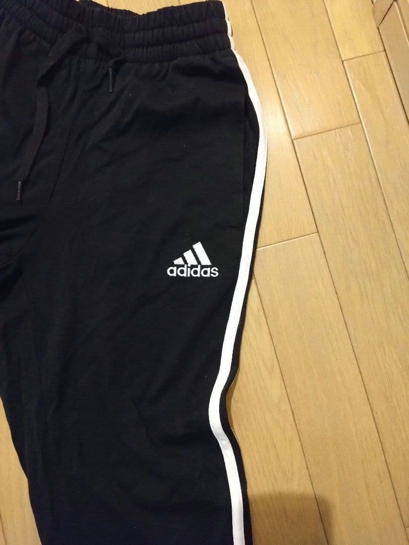 【新品タグ付き】adidas メンズ M セットアップ ジャージ上下 ブラック