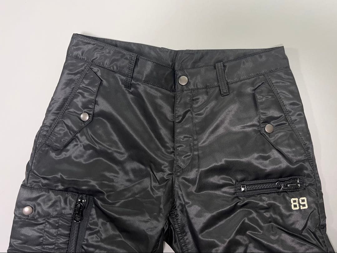 極美品　パーリーゲイツ　中綿パンツ　サイズ1 ブラック　冬