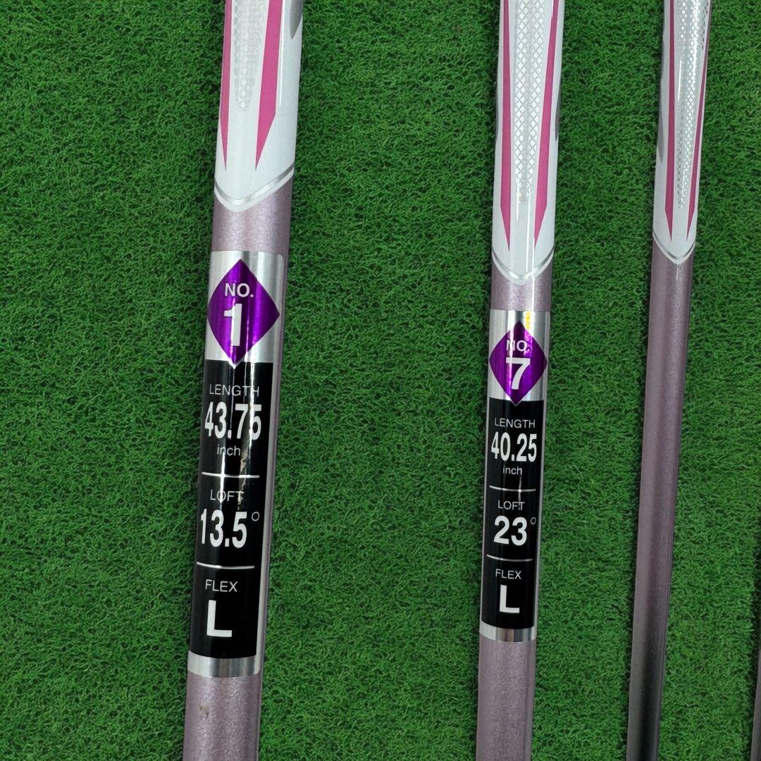 スリクソン SRIXON GiE ドライバー アイアン 7本セット レディース