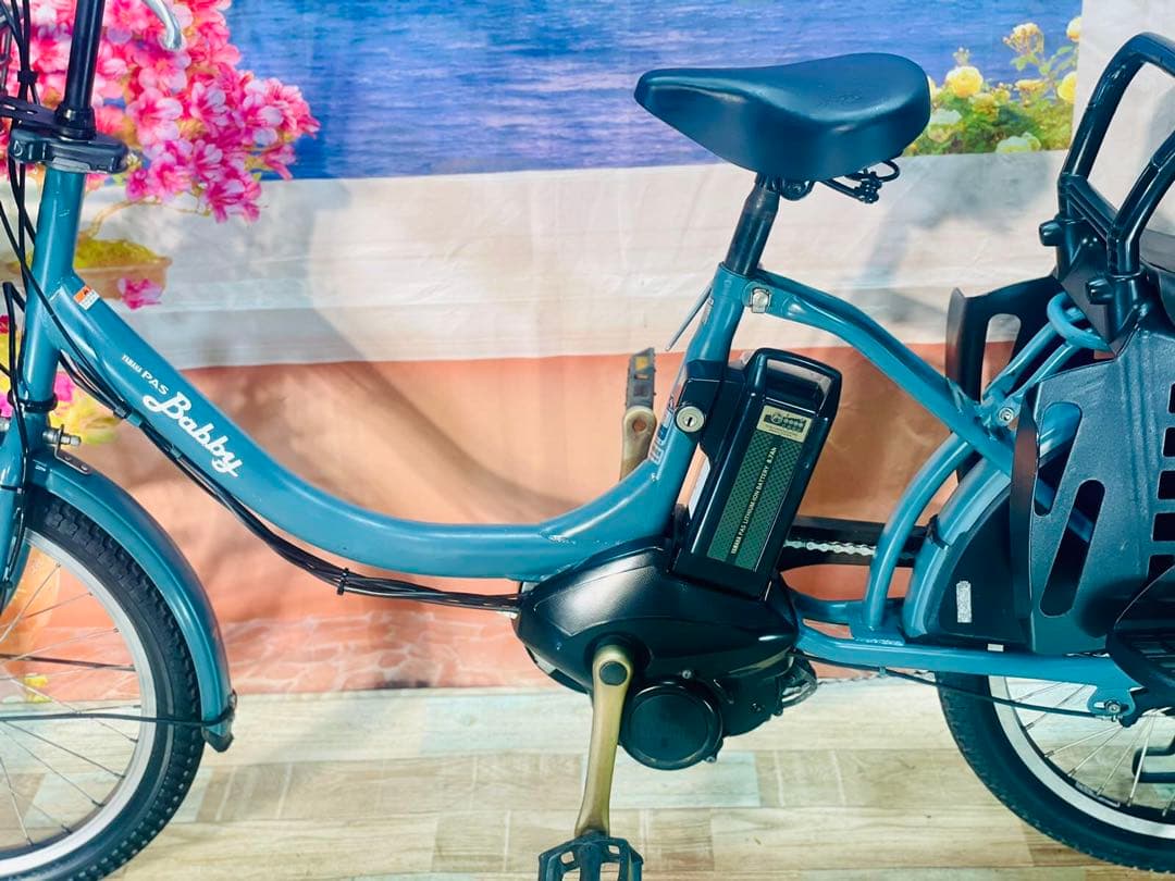 人気モデル！パスバビー⭐️ヤマハ子供乗せ電動アシスト自転車Y3099