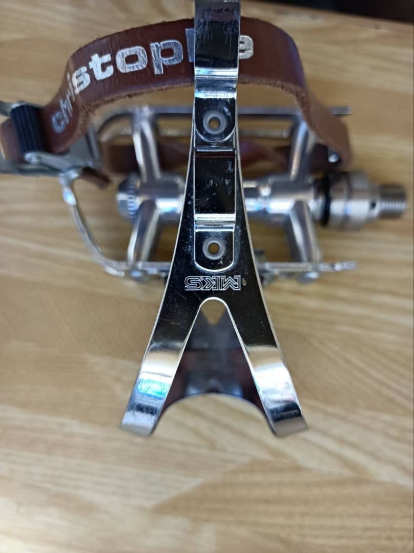 三ヶ島ペダルezy superior 左右セットペダル+トゥーグリップセット