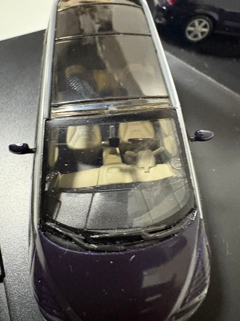 絶版希少　ルノー アヴァンタイム 1/43 ミニカー 紫パープル RENAULT