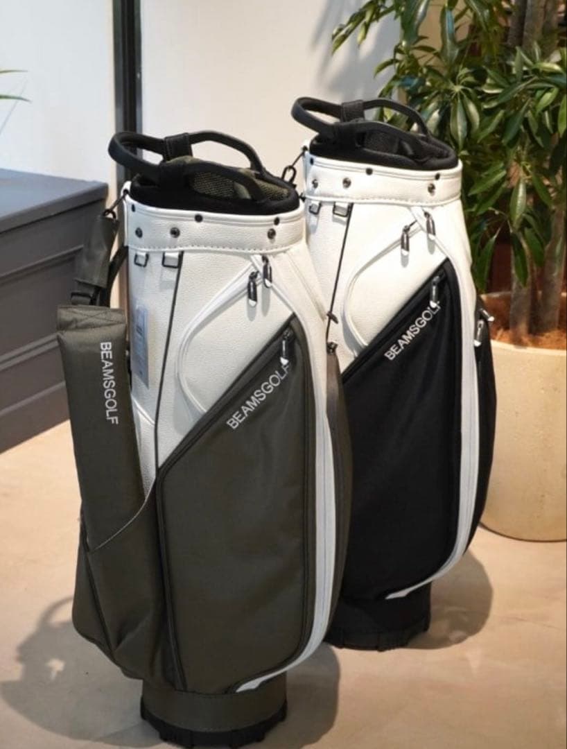 【完売品】BEAMS GOLF★バイカラー★キャディバッグ 2★ビームスゴルフ