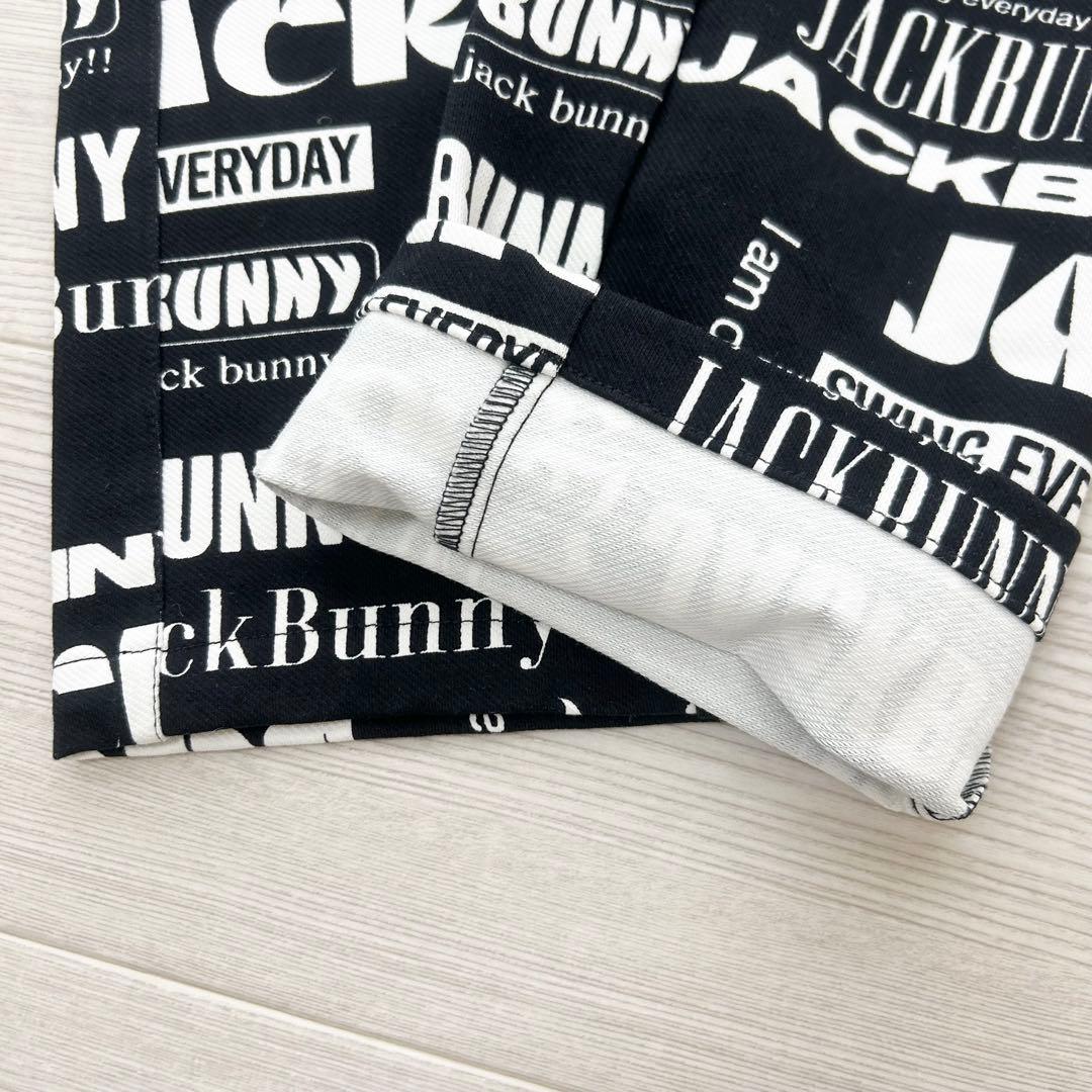 新品　ジャックバニー　パンツ　ストレッチ　テーパード　春用　ブラック　サイズ4