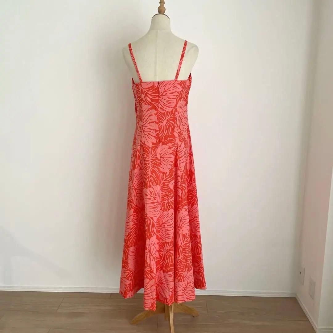 CC Fashions Hawaii製　ハワイアンドレス　サイズ7-8 オレンジ