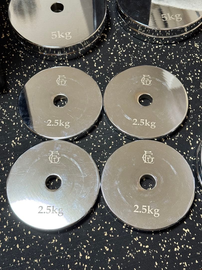 ④ GFCダンベルセット　SETⅠ（MAX33.3KG）