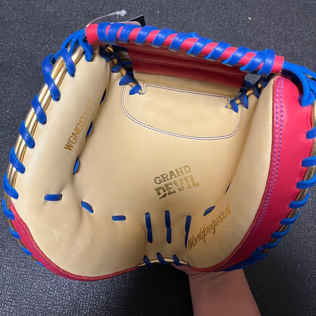 ワールドペガサス 軟式 野球 グローブ キャッチャーミット 大人用 144