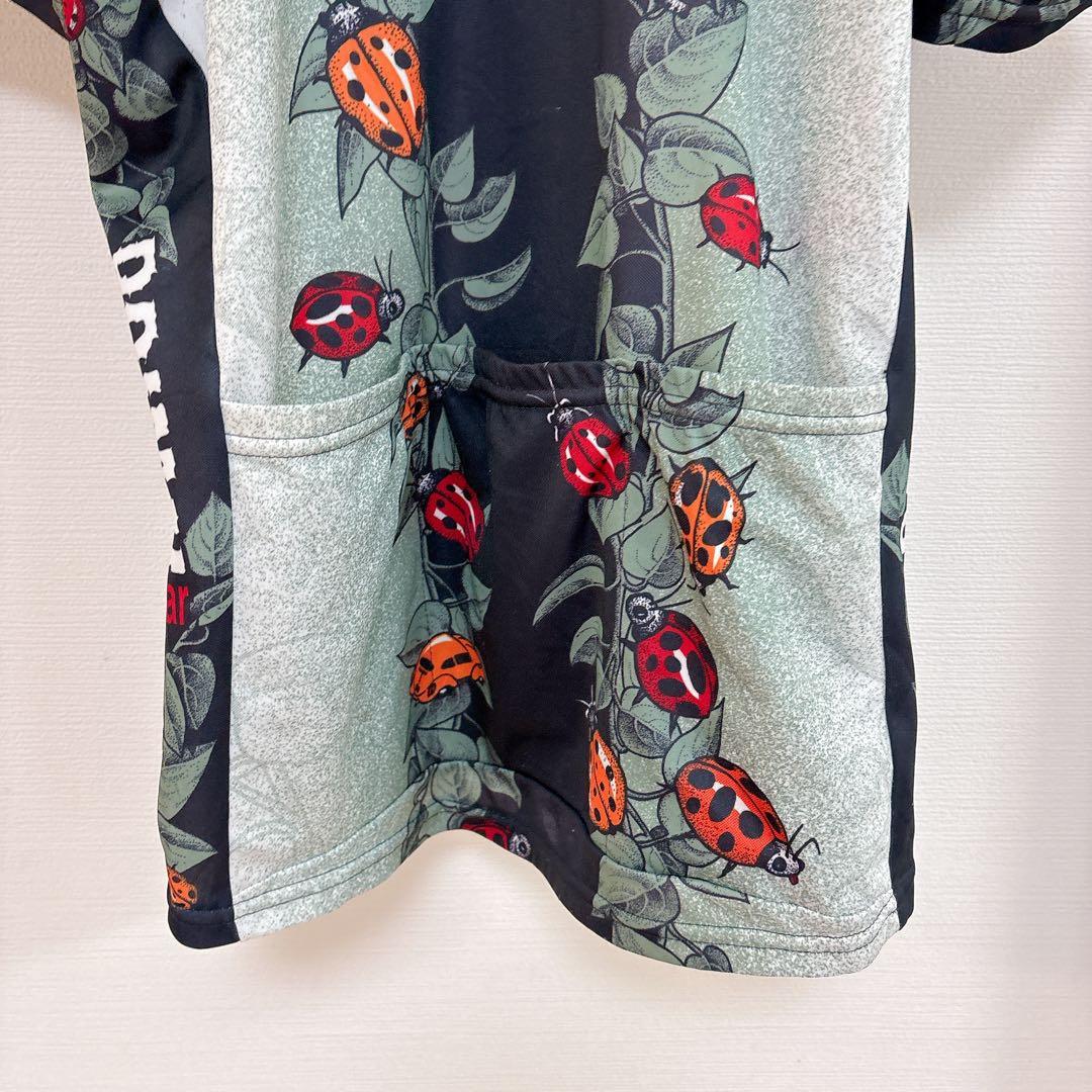 【希少】Primal Wear サイクルジャージ てんとう虫 総柄 ヴィンテージ