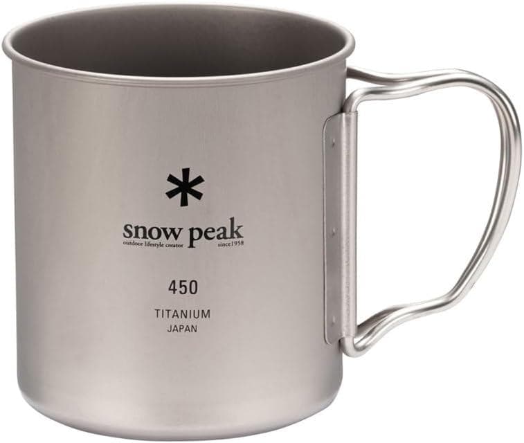 新品未使用  peak チタンシングルマグ 450 2個セット