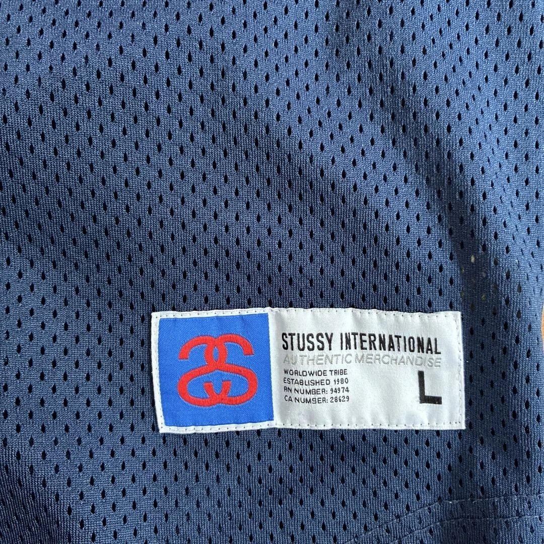 STUSSY メッシュシャツ L