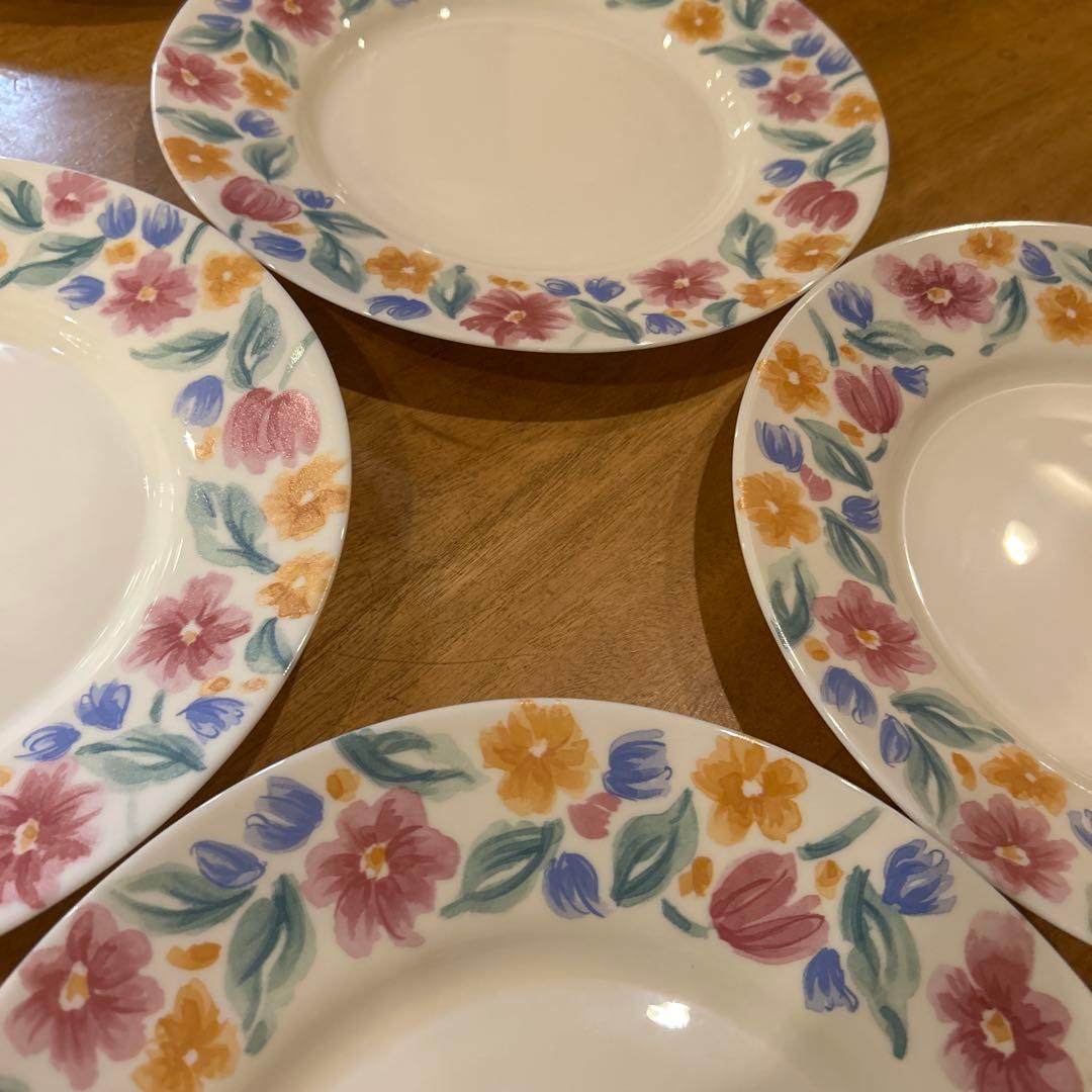 Vintage ARCOPAL Floride France Salad 6枚