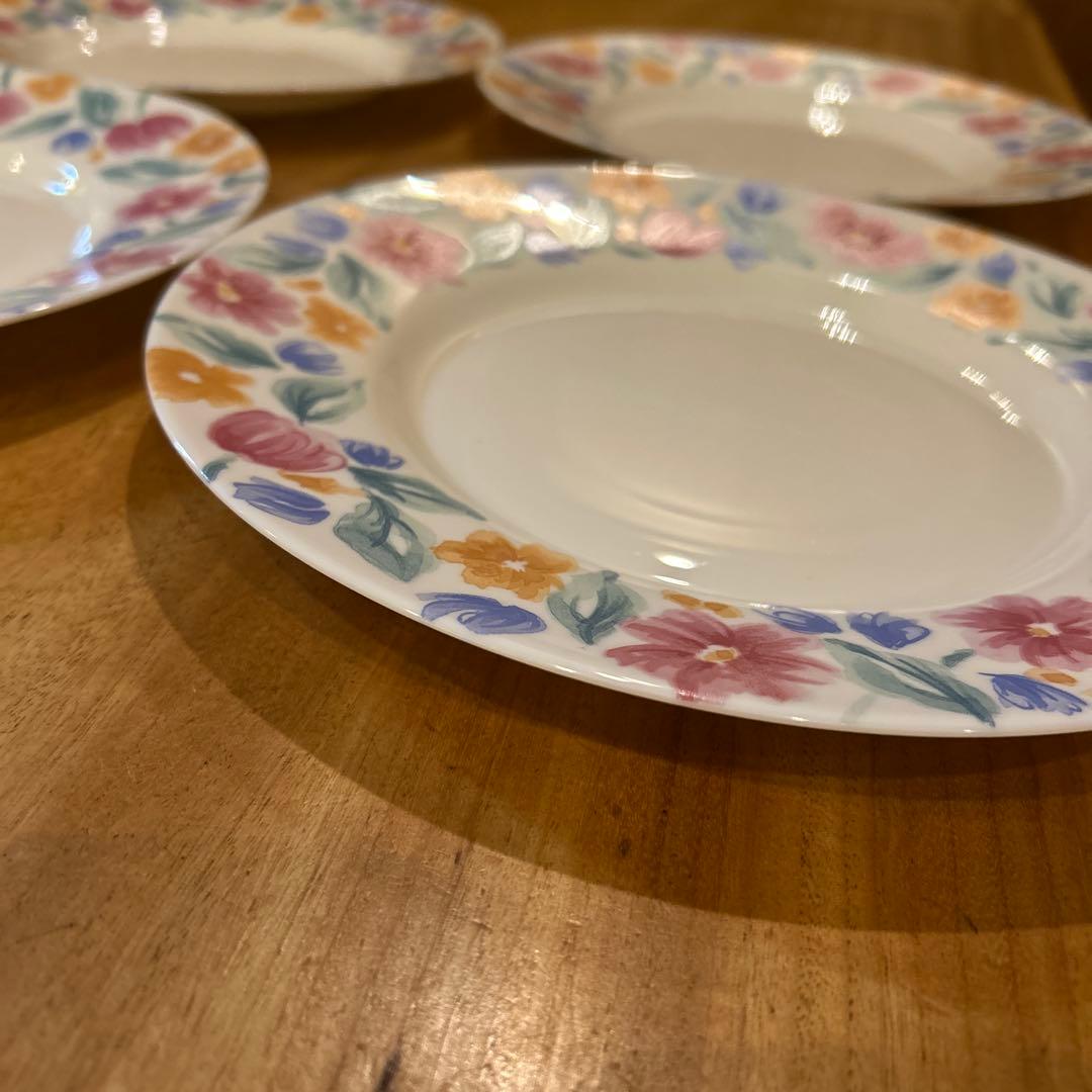 Vintage ARCOPAL Floride France Salad 6枚